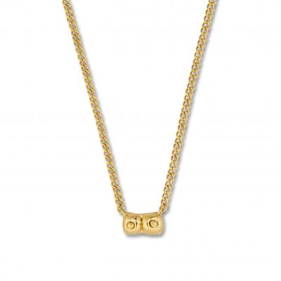 Collier gourmandises or